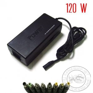 Универсално зарядно за лаптоп на 220V (изход 12-24V 120W)