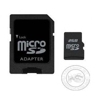 Карта памет micro SD TF с преходник (2 GB)