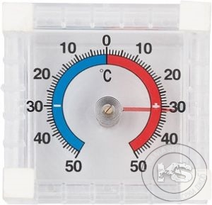 Термометър за прозорец - външен аналогов (-50° / +50°С)