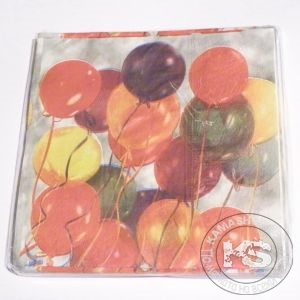 Парти салфетки - 16 бр в пакет (разноцветни)
