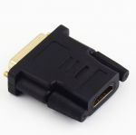 Преход-конвертор DL DVI-I мъжко -> HDMI женско (Gold plated)
