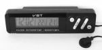 Дигитален термометър с часовник и сонда (VST-7067)