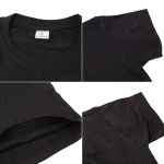 Тениска - еквалайзер (черна, размер L)